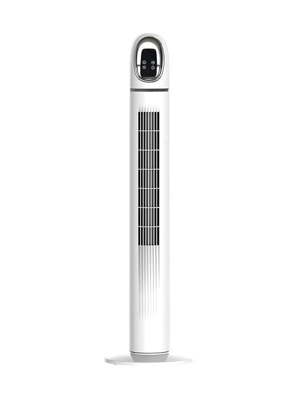TF1110C ホワイト タワー ファン (LED ディスプレイ付き)